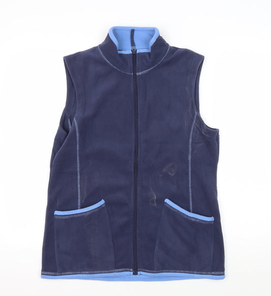 Womens UK Size 12 Mountain Warehouse Blue Basic Jacket
