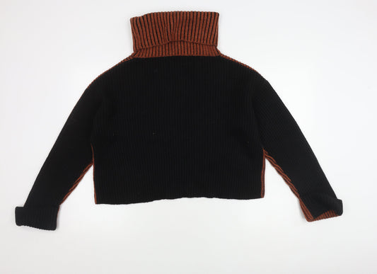 Womens UK Size S Topshop Black Pullover Jumper