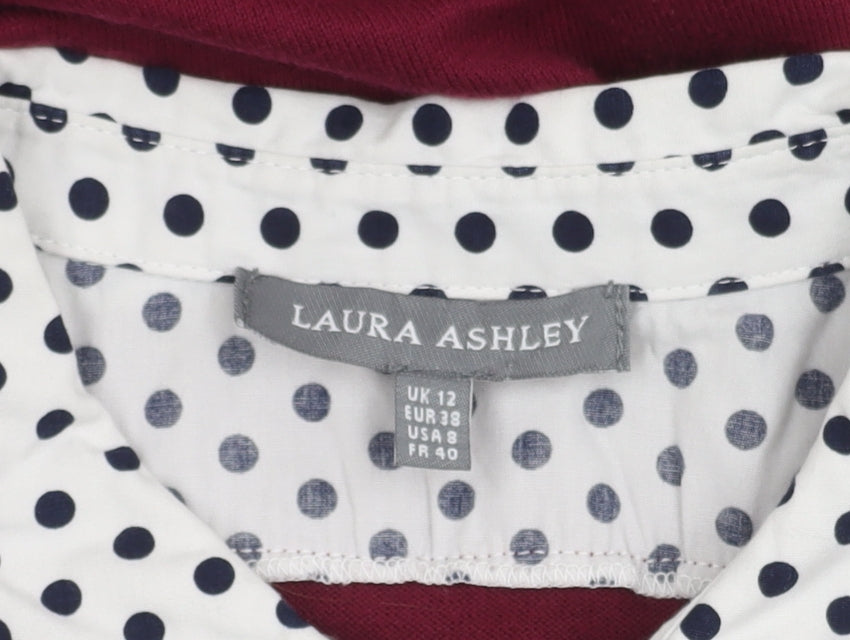 Laura Ashley Women's UK 12 Polka Dot Jumper