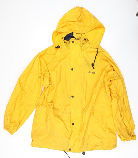 Womens UK Size L Peter Storm Yellow Rain Coat