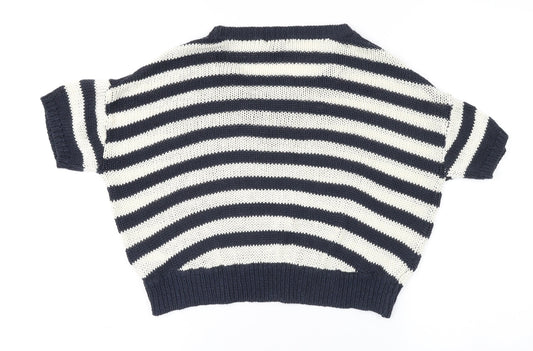 Womens UK Size S H&M Multicoloured Pullover Jumper