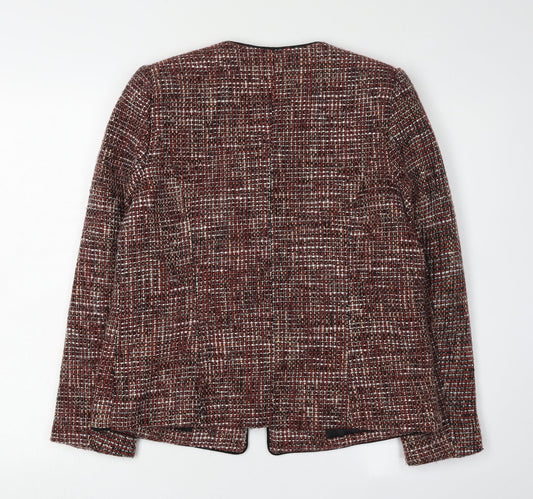 Eastex Women's Multicoloured Size 10 Bouclé Blazer