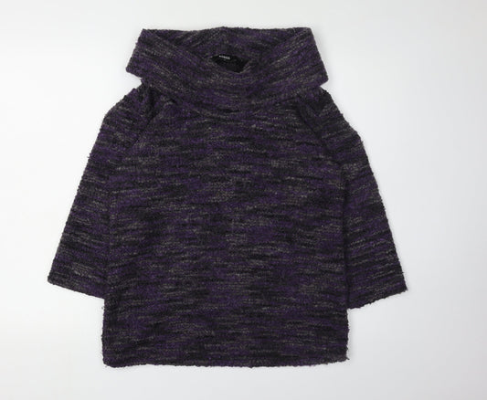 Womens UK Size M Klass Purple Jumper