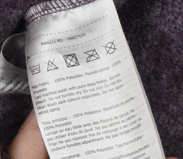 Regatta Women's Purple Pullover Hoodie Size 14