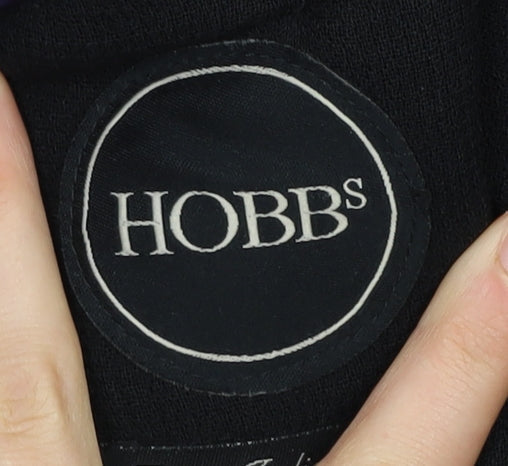Hobbs Women’s Black Blazer Size 10 with Notch Lapels