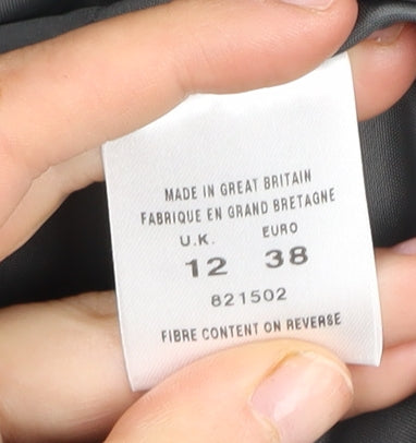 Eastex Grey Paisley Suit Jacket Women Size 12