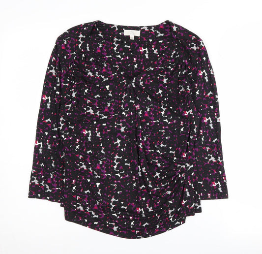 CC Petite Multicoloured Blouse - Women's Long Sleeve M