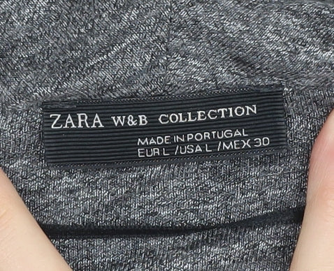 Womens UK Size 12 Zara Grey Cardigan Jumper