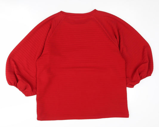 Womens UK Size 14 NEXT Red Jumper