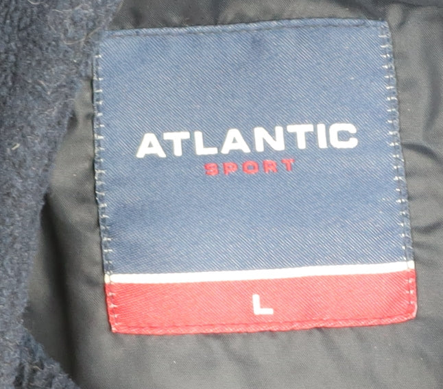 Atlantic Sport Men's Blue Fleece Jacket L