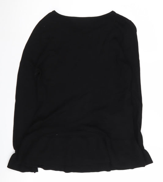 Womens UK Size S Wallis Black Jumper