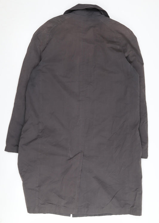 Womens UK Size 14 Marks and Spencer Grey Overcoat
