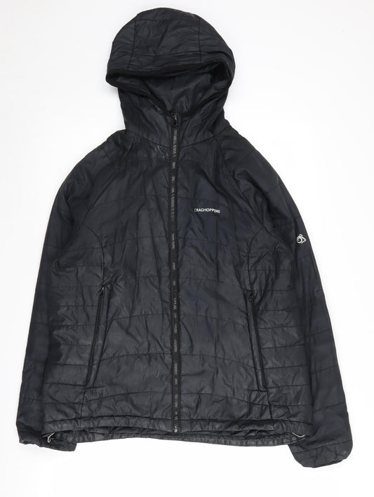 Womens UK Size 14 Craghoppers Black Puffer Jacket