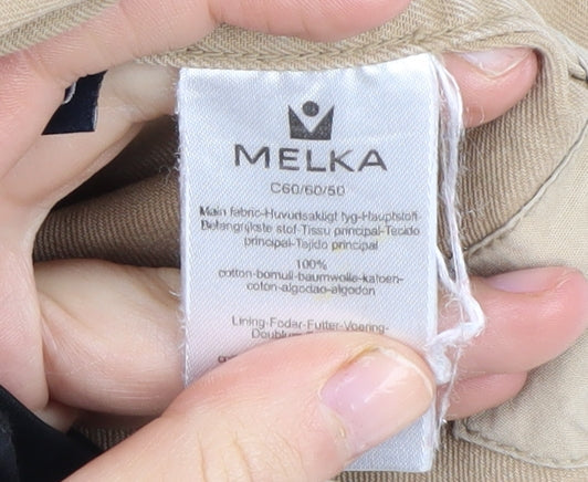 Mens UK Size 60 Melka Beige Basic Jacket