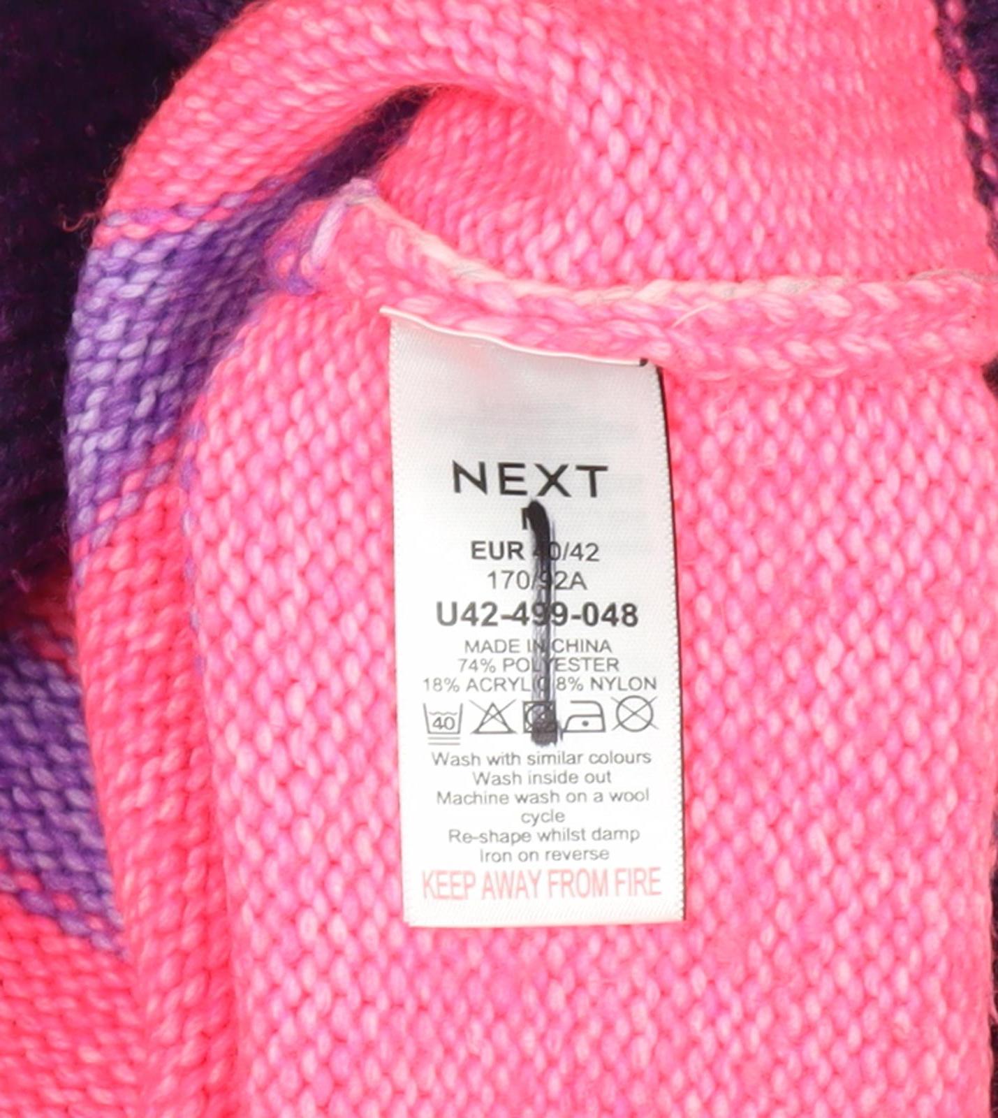 Womens UK Size 14 NEXT Multicoloured Pullover Jumper