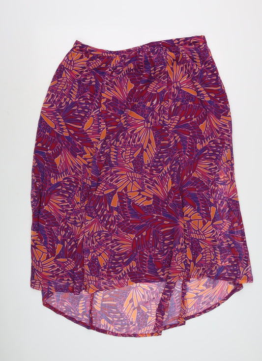 Womens UK Size 10 Debenhams A-Line Chiffon Skirt