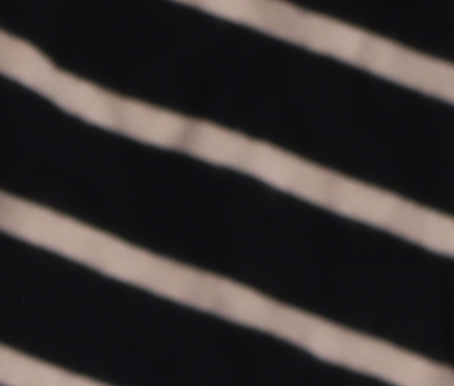 FatFace Women's Black Striped V-Neck Long Sleeve Top