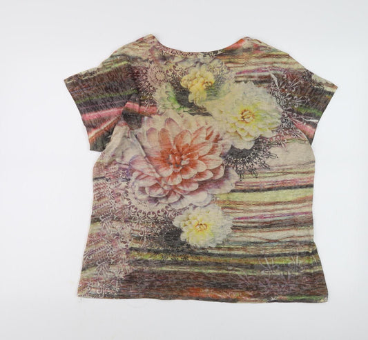 Womens UK Size M Klass Multicoloured T-Shirt