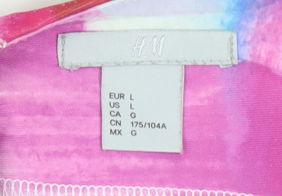 Womens UK Size 12 H&M Multicoloured Tank