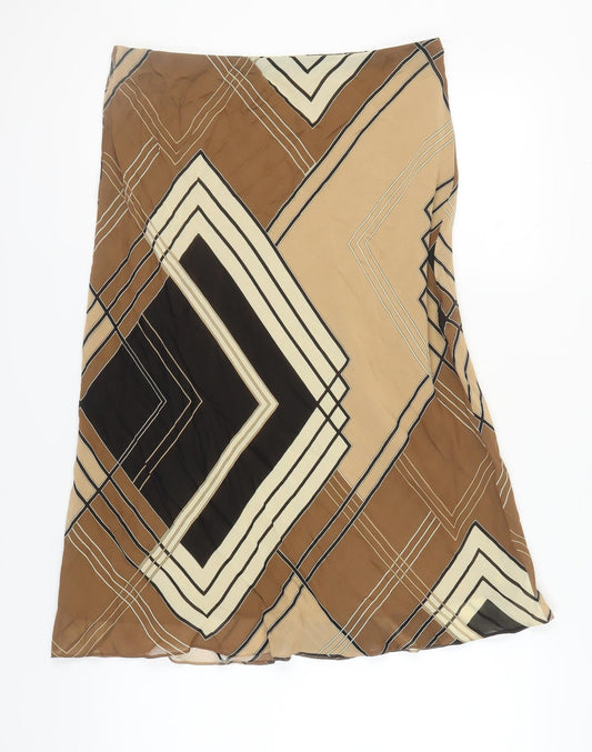 Marks and Spencer Women's Midi Geometric Skirt