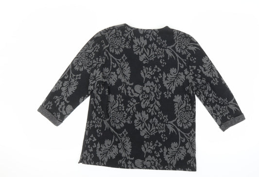 Womens UK Size 10 TIGI Black Jumper