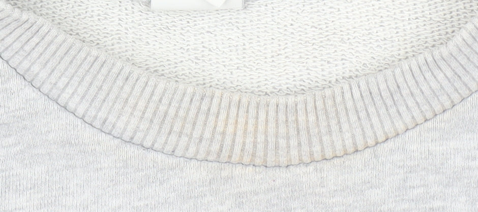 Additional view of Hugo Boss Grey Crew Neck unisex sweatshirt m