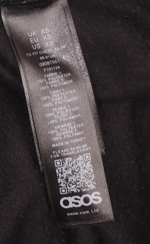 Mens UK Size XS ASOS Black Sweatshirt