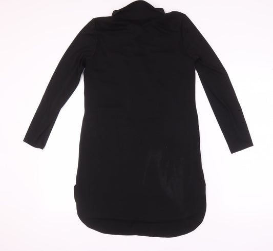 Laura Ashley Women's Black Shirt Dress Size 8
