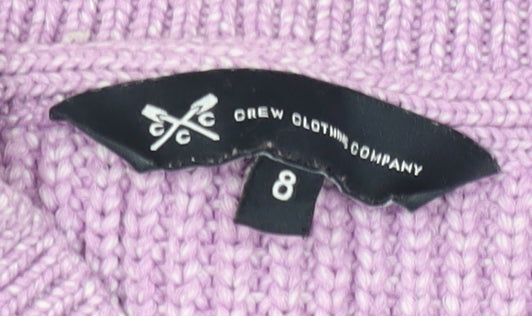Crew Clothing Women's Purple Pullover Jumper Size 8