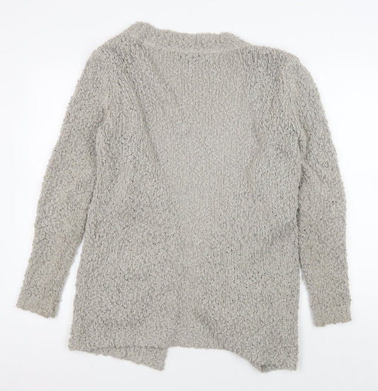 Womens UK Size M Only Grey Cardigan Jumper
