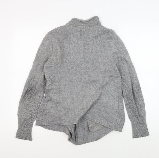 Womens UK Size 10 White Stuff Grey Cardigan Jumper