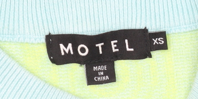 Womens UK Size XS Motel Multicoloured Pullover Jumper