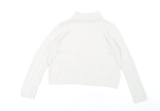 Womens UK Size S H&M Ivory Pullover Jumper
