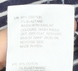 Womens UK Size 12 White Stuff Blue T-Shirt