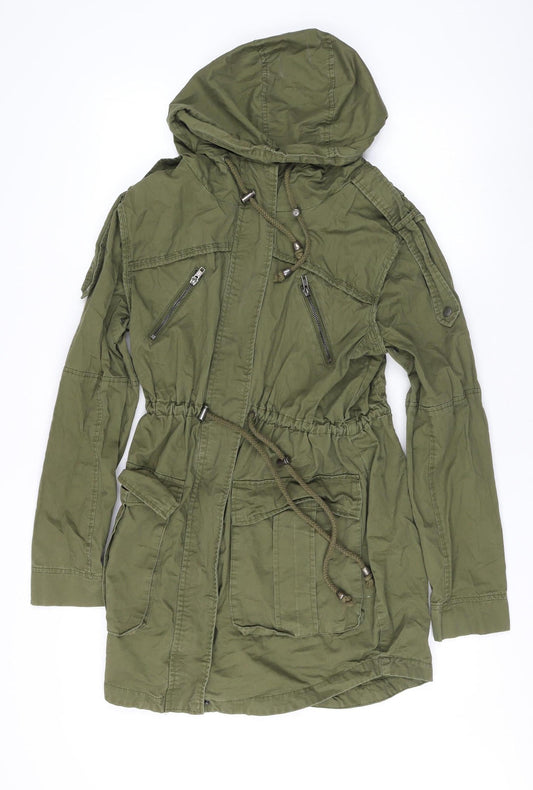 Womens UK Size 6 ASOS Green Military Jacket