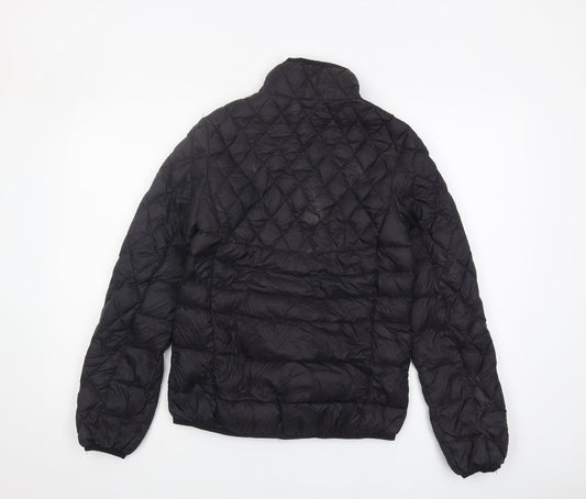 Womens UK Size S Trespass Black Puffer Jacket