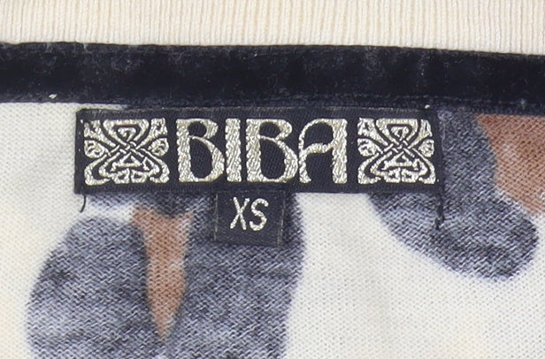Womens UK Size XS BiBA Multicoloured Pullover Jumper