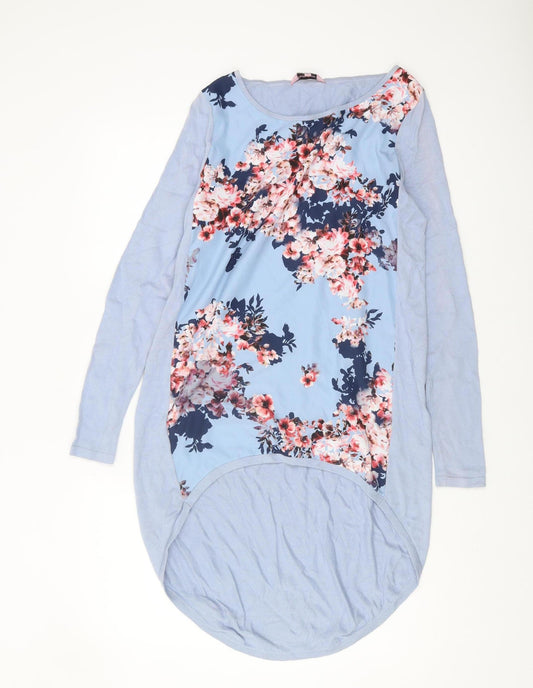 Womens UK Size XS Phase Eight Blue Tunic Jumper
