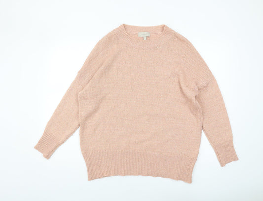 Womens UK Size L Coast Pink Pullover Jumper