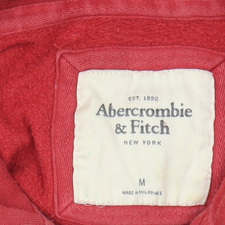 Abercrombie & Fitch Red Women's Pullover Sweatshirt, M