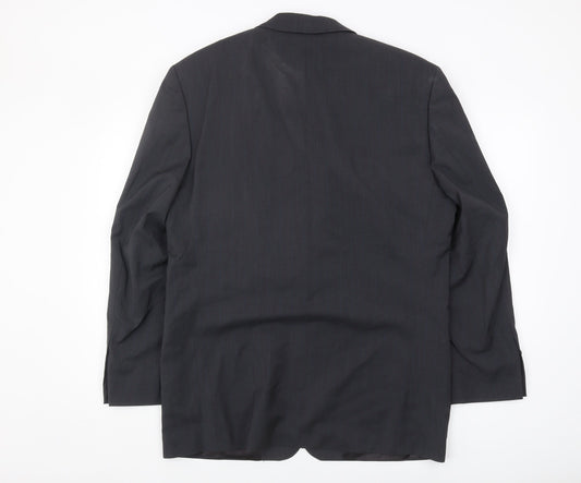Mens UK Size 40 HUGO BOSS Regular Grey Suit Jacket