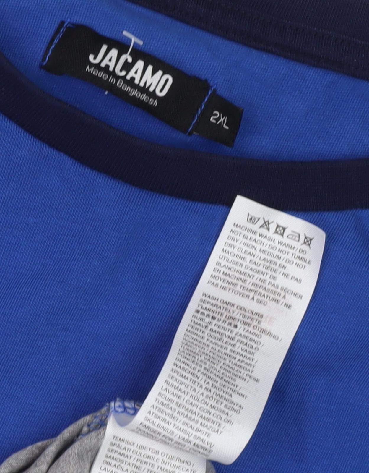 Mens UK Size 2XL Jacamo Multicoloured T-Shirt