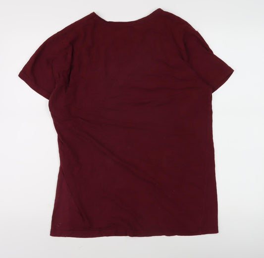 Lyle & Scott Men's Red Small T-Shirt