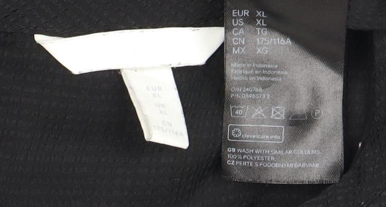 Womens UK Size XL H&M Black Basic Blouse