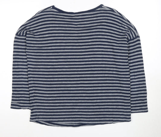Womens UK Size 12 NEXT Blue Pullover Jumper