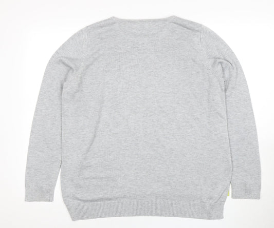 Khost Women's Grey Pullover Jumper Size 14