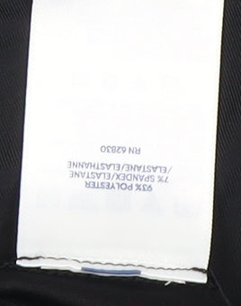 Lands' End Women's Black Crew Neck Long Sleeve Top S