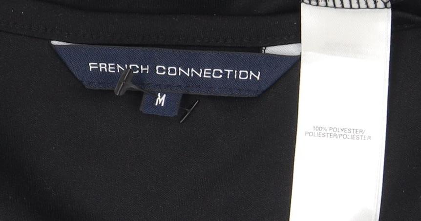 French Connection Women's Black Slip Dress M