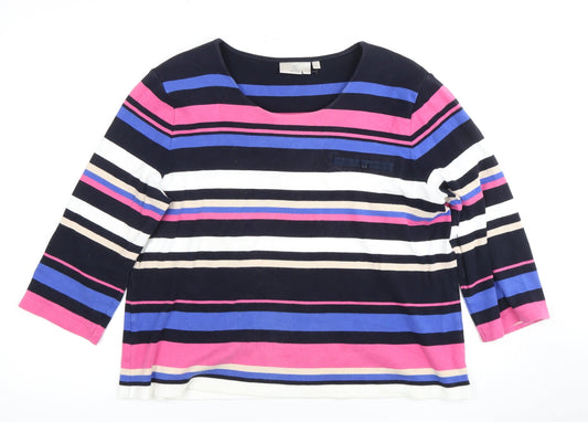 Womens UK Size L CC Multicoloured Basic T-Shirt