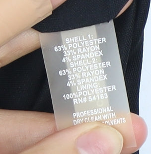 Calvin Klein Women's Black Sheath Dress Size 8